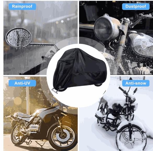 Motorcycle Cover Waterproof Outdoor Indoor Scooter